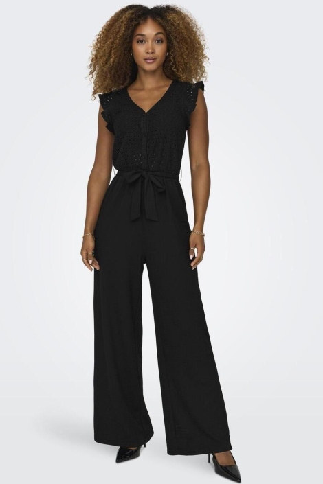 Only onlelisa s/l v-neck jumpsuit jrs